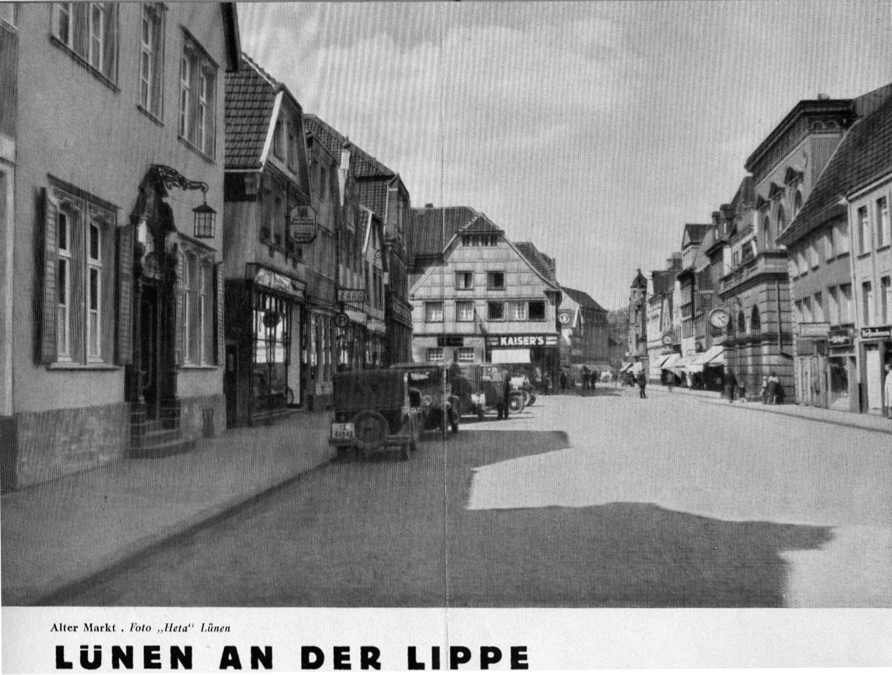 Lünen, der »Alte Markt«