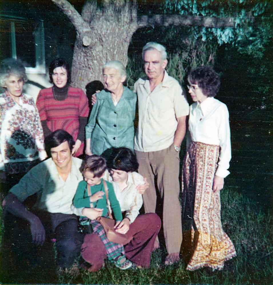Yacov Levis Familie im Jahre 1976