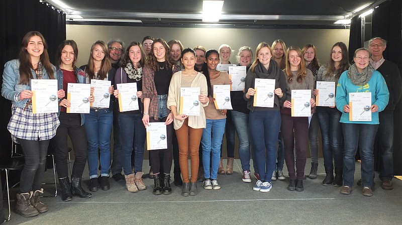 Zehn Schülerinnen und Schüler des FSG haben es zehn geschafft, unter die besten 25% ihres Jahrgangs zu kommen.