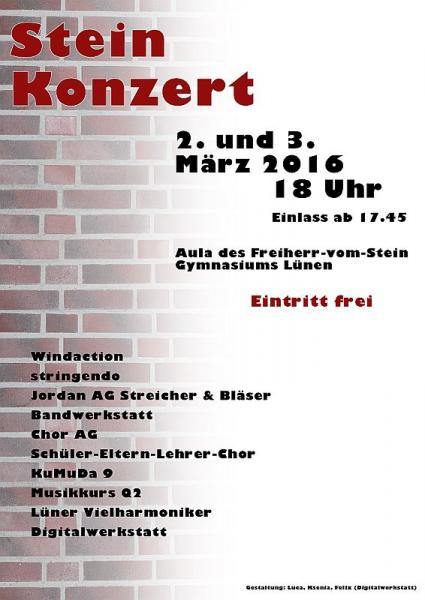 SteinkonzertPlakat
